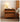 Stylish Glass Drawers Cherry Wood Nightstand