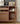 Aurum Narrow Walnut Wood Buffet Server with 3 Drawers and Opening Doors