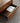 Crescent Double-Sided Design Black Walnut Wood Coffee Table