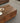 Crescent Double-Sided Design Black Walnut Wood Coffee Table