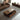 Crescent Double-Sided Design Black Walnut Wood Coffee Table