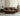 Crescent Double-Sided Design Black Walnut Wood Coffee Table