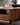Radiant T-Shape Holding Leg Black Walnut Wood Coffee Table