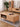 Symmetry Design Solid Oak Wood Coffee Table