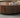 Epic Round Shape Dual-Drawers Solid Walnut Wood Coffee Table