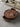 Epic Round Shape Dual-Drawers Solid Walnut Wood Coffee Table