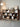 Empress Golden Spindle Walnut Wood Bookcase