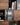 Contemporary Simplicit Large Black Walnut Wood Bookcase