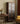 Veritas New Vintage Solid Walnut Wood Bookcase with Flower Glass