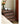 Noble Walnut Wood and Black Nightstand