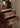 Orion Retro Black Walnut Wood Tall Storage Cabinet