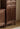 Orion Retro Black Walnut Wood Tall Storage Cabinet
