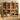 Oasis Glass Cherry Wood Square Bookcase