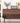 Glamour Multi-Drawers Black Walnut Wood Sideboard