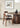 Modern Fence Lines Black Walnut Wood Round Table