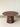Modern Fence Lines Black Walnut Wood Round Table