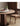 Cobalt Dual Shape Structure Black Walnut Round Dining Table
