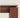 Haven Black Walnut Wood Table with Square Legs