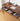 Clean Lines Modern Workspace Walnut Wood Standing Desk