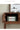 Blinds Design Black Walnut Wood Console Table