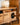 Versatile Cherry Wood Entertainment Stand with Cat Drawers