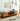 Elegant Glass Solid Cherry Wood TV Stand