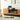 Elegant Glass Solid Cherry Wood TV Stand