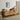 Heritage Cherry Wood TV Stand with Rattan Door