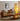Heritage Cherry Wood TV Stand with Rattan Door