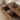 Sleek Gloss Black Walnut Wood TV Stand