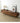 Sleek Gloss Black Walnut Wood TV Stand