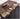 Echoing Black Walnut Wood Writing Desk with Streak Drawers