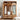 solid light cherry glass wardrobe, wardrobe cherry wood, solid cherry wardrobe