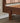 Celestial Solid Black Walnut Wood Bed with Grid Headboard