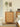 Solid Cherry Wood Storage Dresser with Rattan Drawers