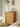 Solid Cherry Wood Storage Dresser with Rattan Drawers