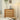Solid Cherry Wood Storage Dresser with Rattan Drawers
