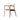 Japandi White Ash Wood Modern Dining Arm Chair