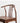 Modern High Back 4 Spindle Black Walnut Wood Chair
