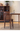 Modern High Back 4 Spindle Black Walnut Wood Chair