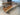 Outdoor Thick Solid Wood Arm Bench Chair