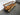 Outdoor Thick Solid Wood Arm Bench Chair