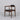 Illuminate Black Leather Padded Walnut Wood Chair