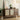 Stellar Japanese Style Solid Walnut Sideboard with Rattan Doors