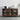 Serenity 3 Snow Glass Walnut Wood Cupboard
