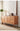 Vertex 8 Box Design Cherry Wood Sideboard