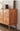 Vertex 8 Box Design Cherry Wood Sideboard