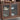 Solstice Modern Open Space Walnut Kitchen Cabinet