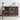 Solstice Modern Open Space Walnut Kitchen Cabinet