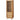 Tranquil Narrow Cherry Wood Bookcase